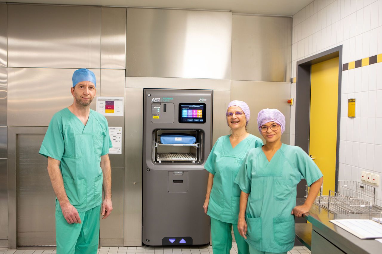 Modernster Sterilisator setzt neue Maßstäbe am Helios Vogtland-Klinikum Plauen